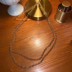 Large Gold Chain Necklace